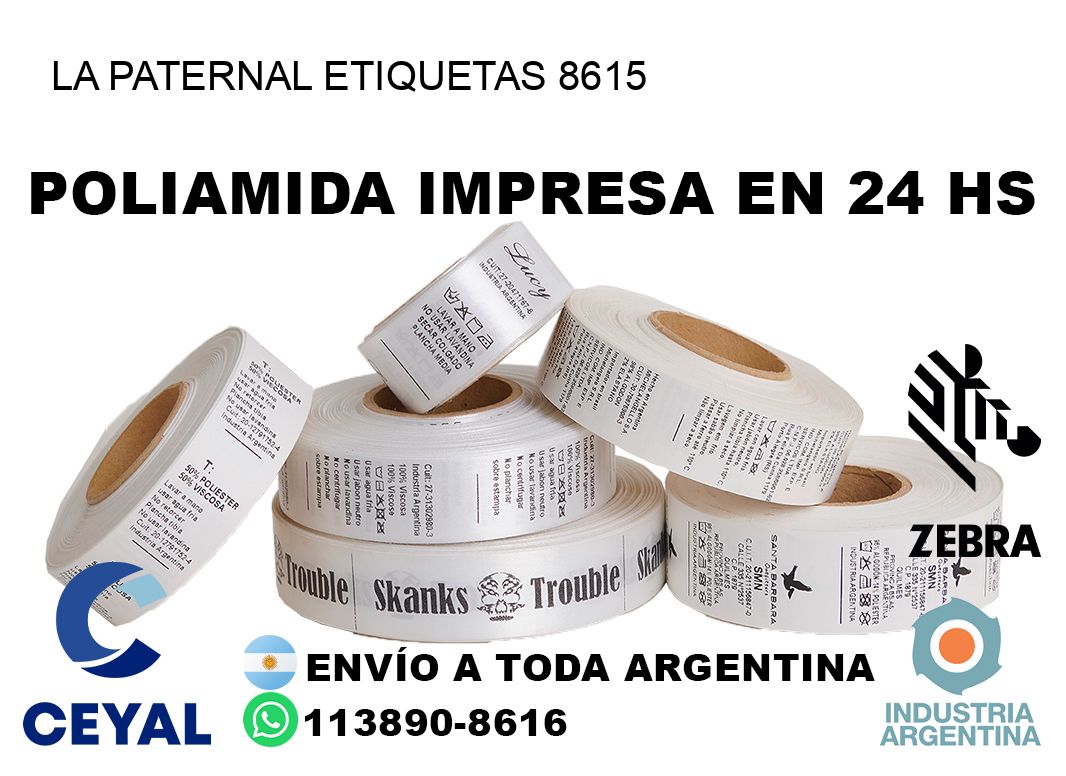 La Paternal etiquetas 8615