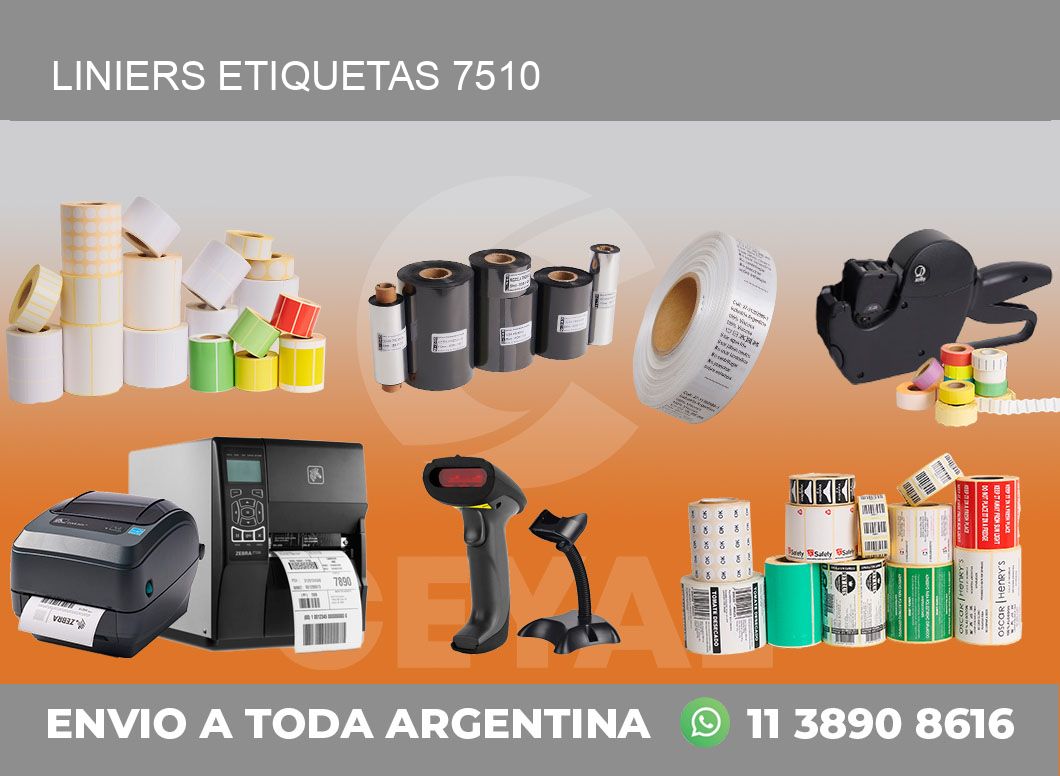 Liniers etiquetas 7510