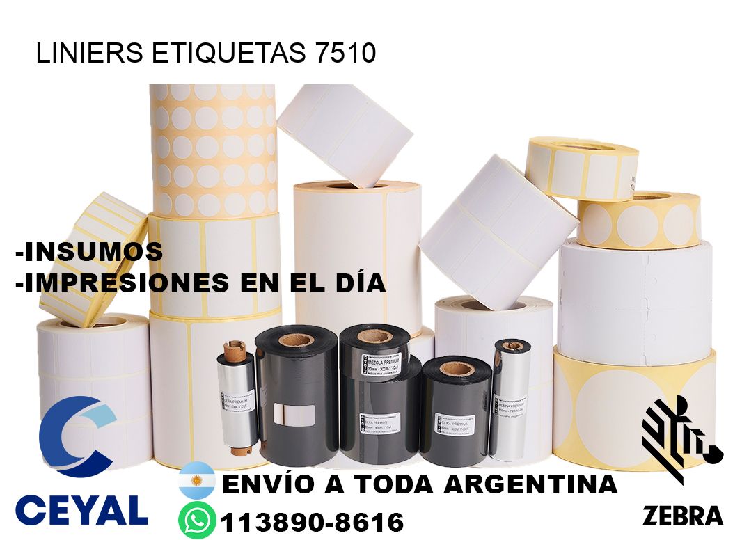 Liniers etiquetas 7510