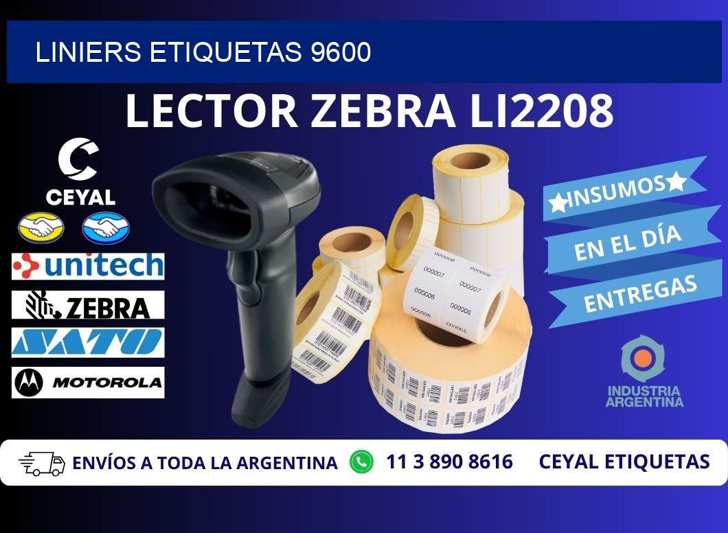 Liniers etiquetas 9600