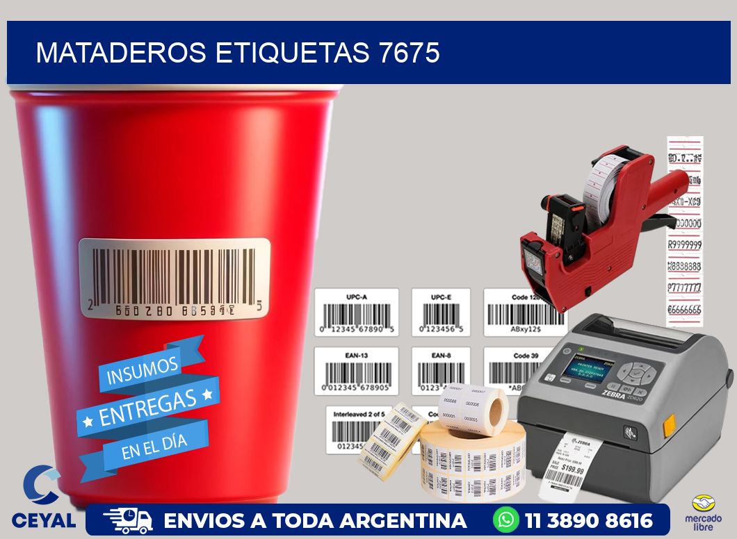 Mataderos etiquetas 7675
