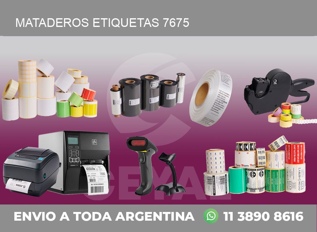 Mataderos etiquetas 7675