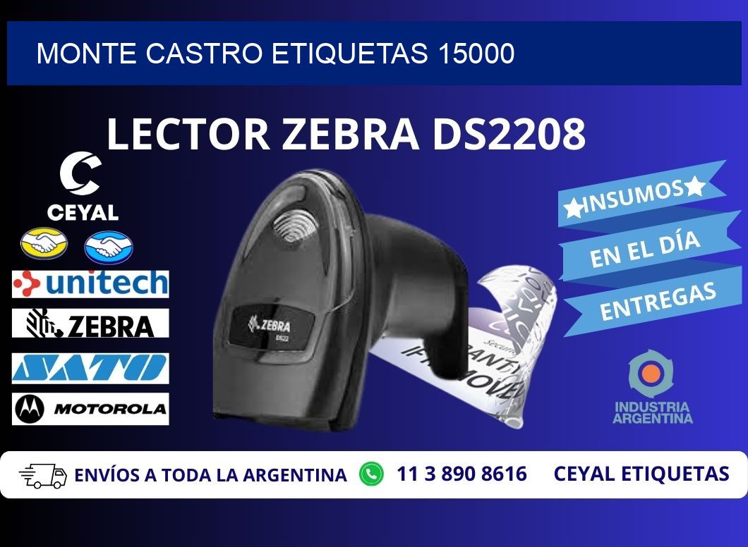 Monte Castro etiquetas 15000