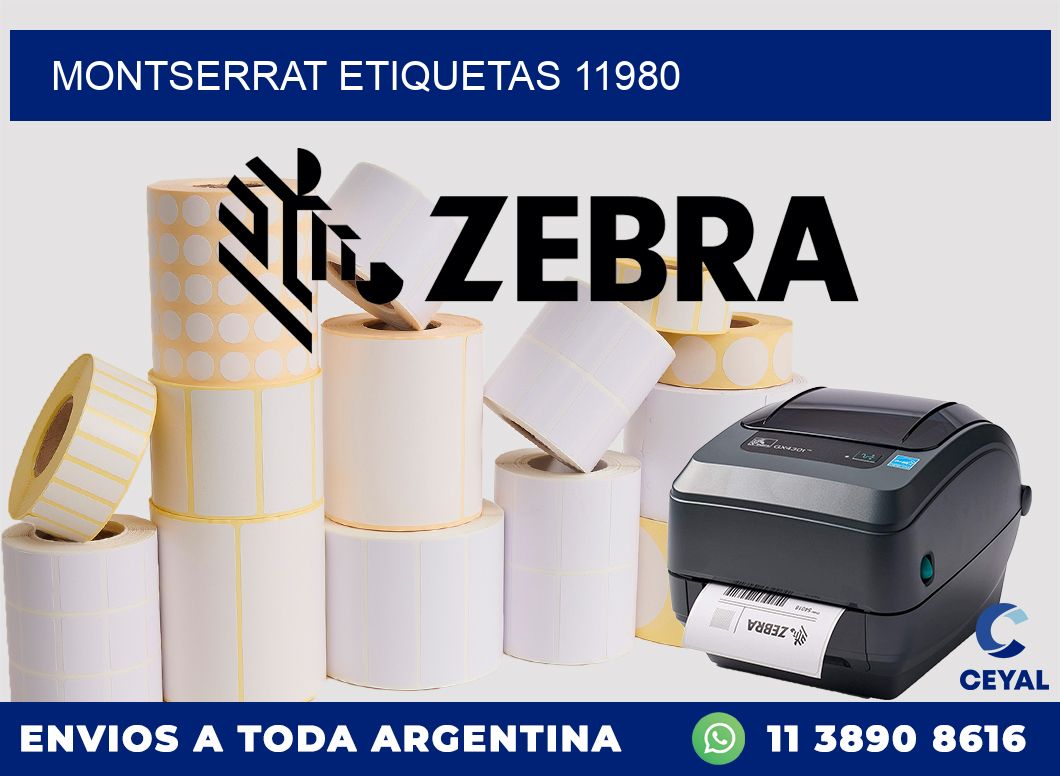 Montserrat etiquetas 11980
