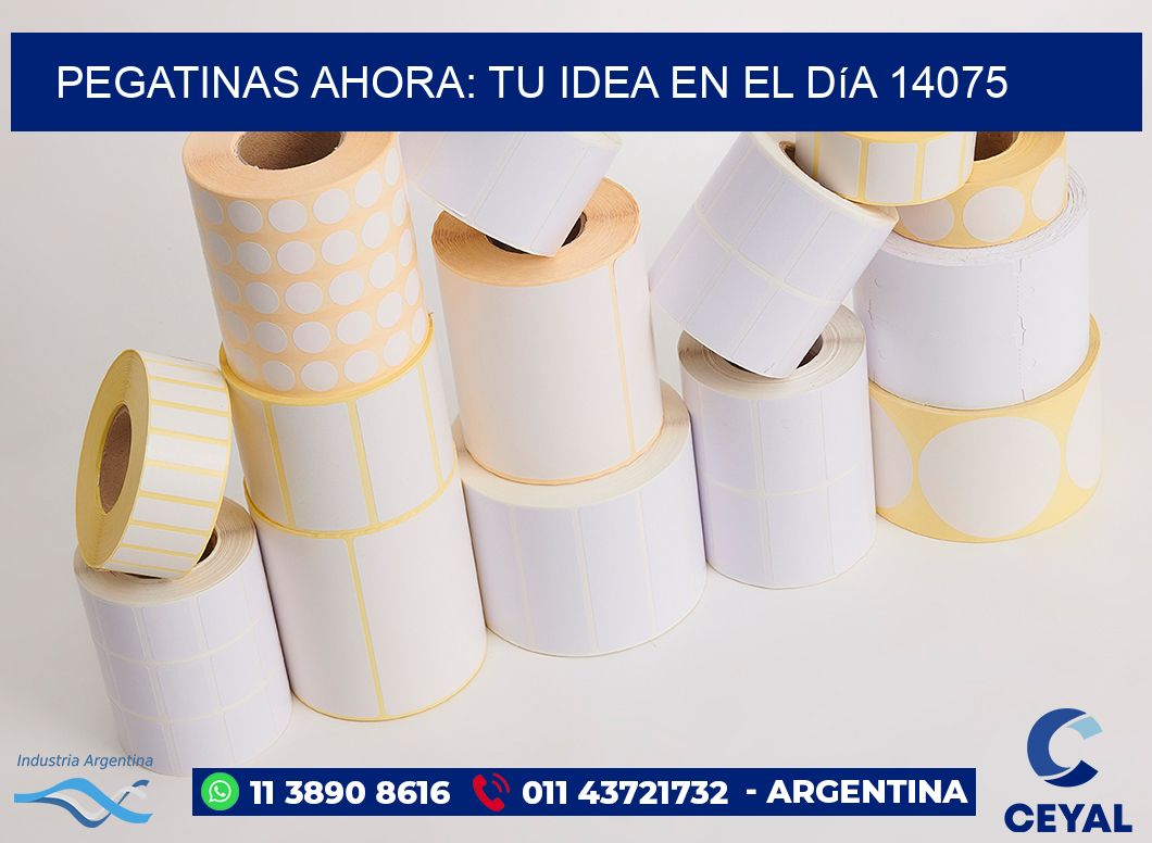 Pegatinas Ahora: Tu Idea en el Día 14075