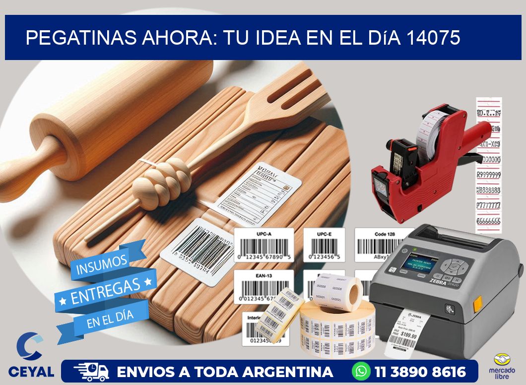 Pegatinas Ahora: Tu Idea en el Día 14075