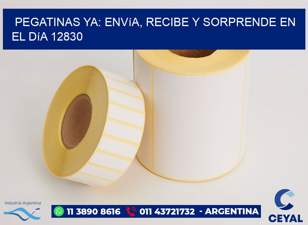 Pegatinas Ya: Envía, Recibe y Sorprende en el Día 12830