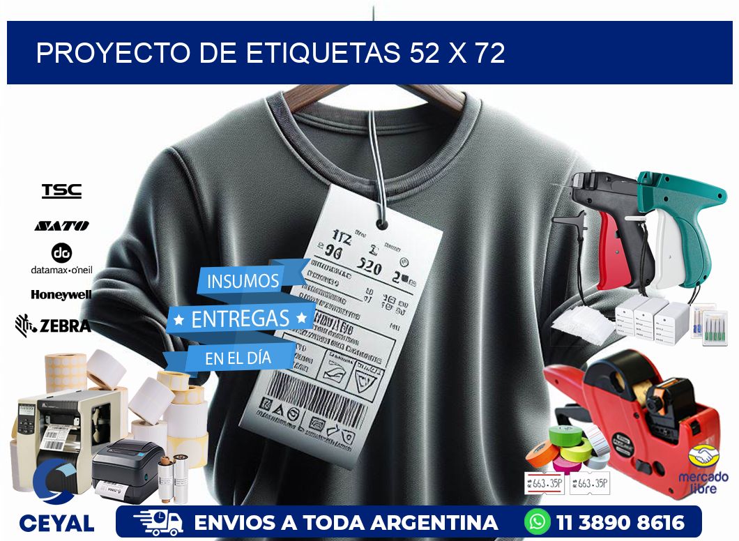 Proyecto de etiquetas 52 x 72