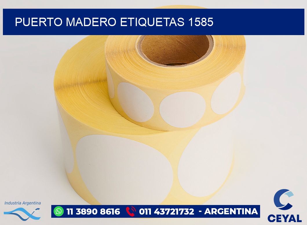 Puerto Madero etiquetas 1585