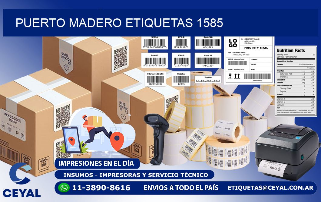 Puerto Madero etiquetas 1585