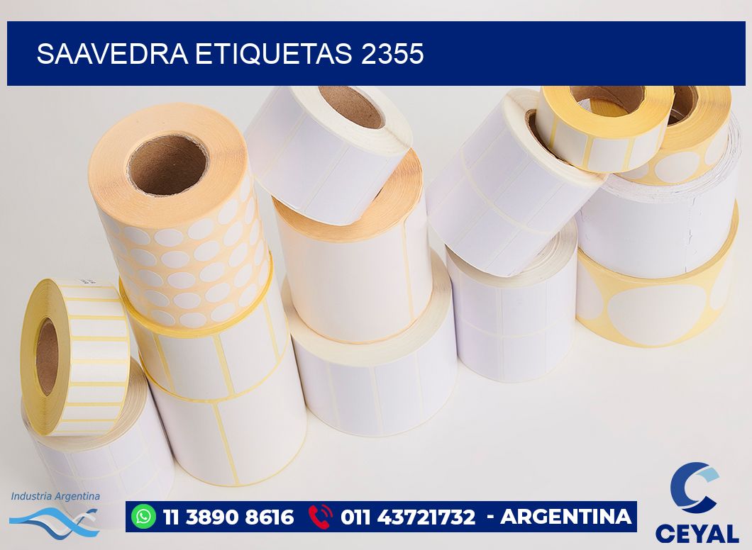 Saavedra etiquetas 2355