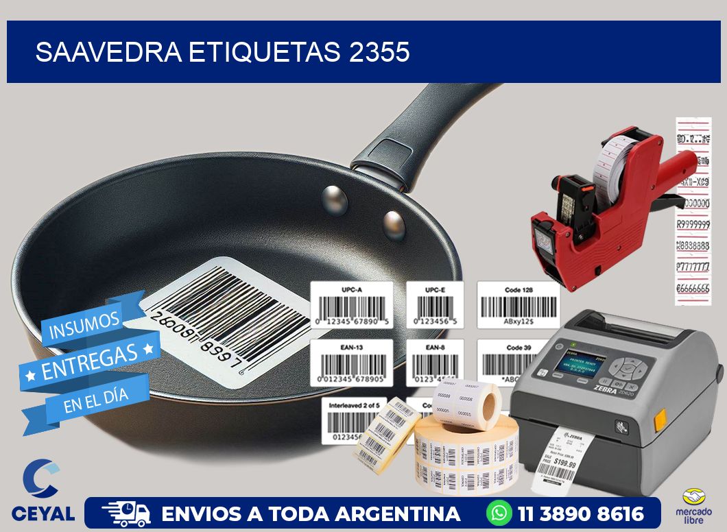 Saavedra etiquetas 2355