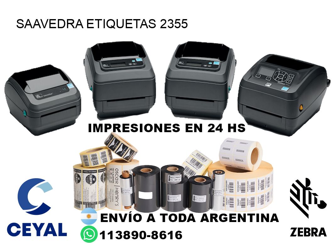 Saavedra etiquetas 2355