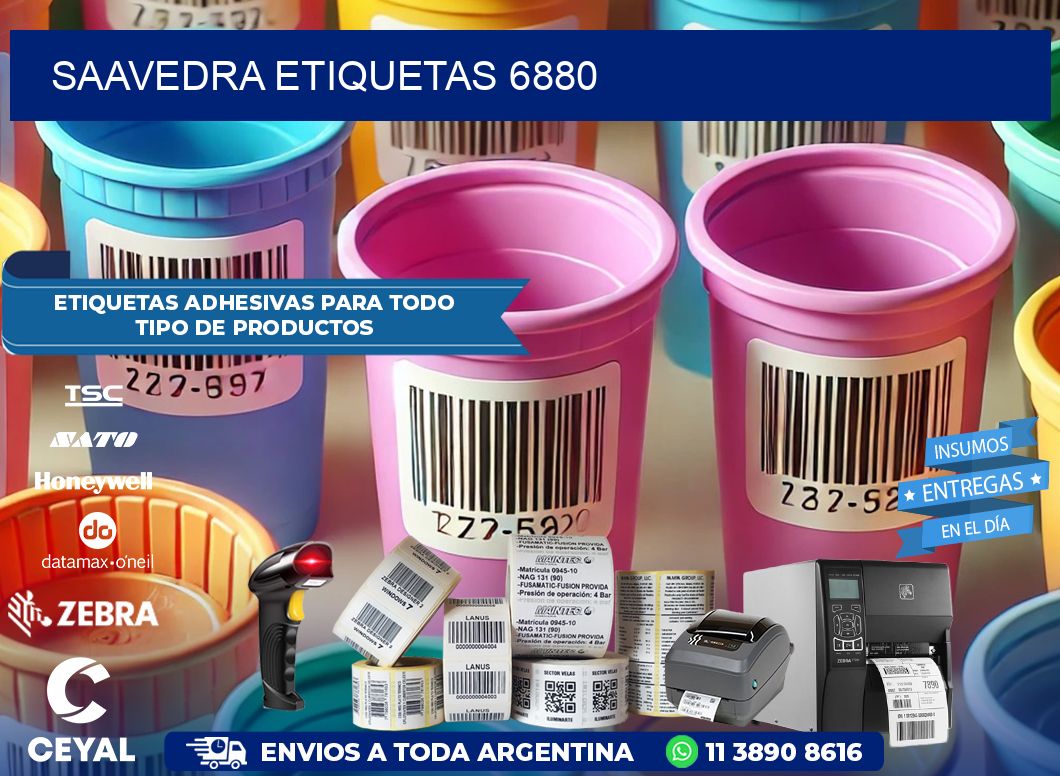 Saavedra etiquetas 6880