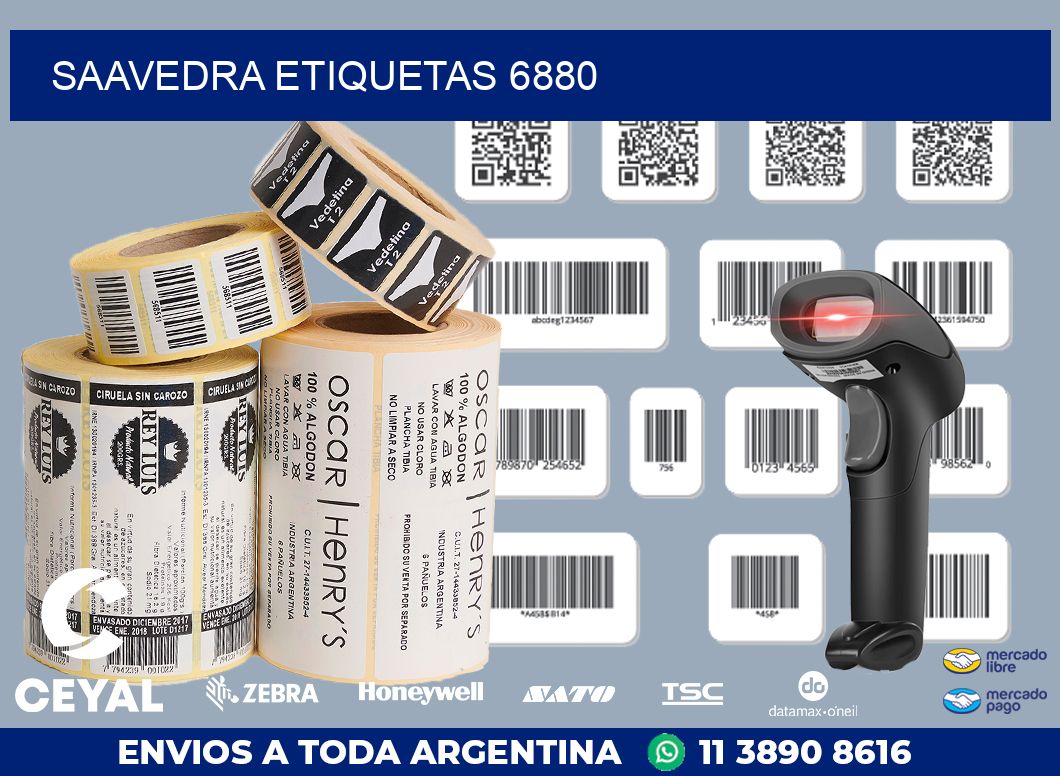 Saavedra etiquetas 6880