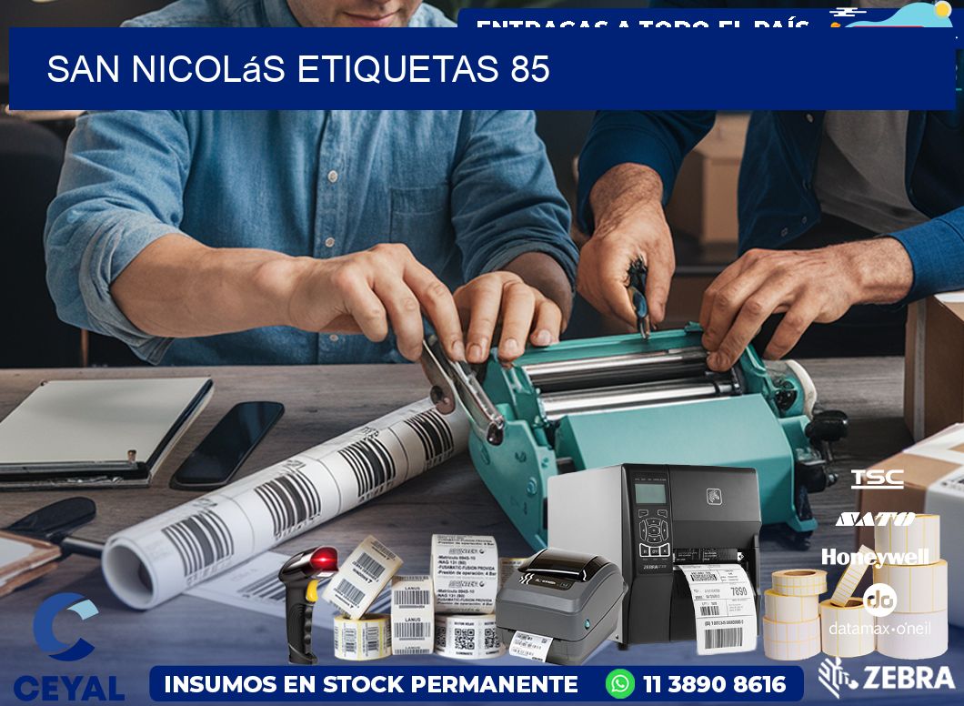 San Nicolás etiquetas 85