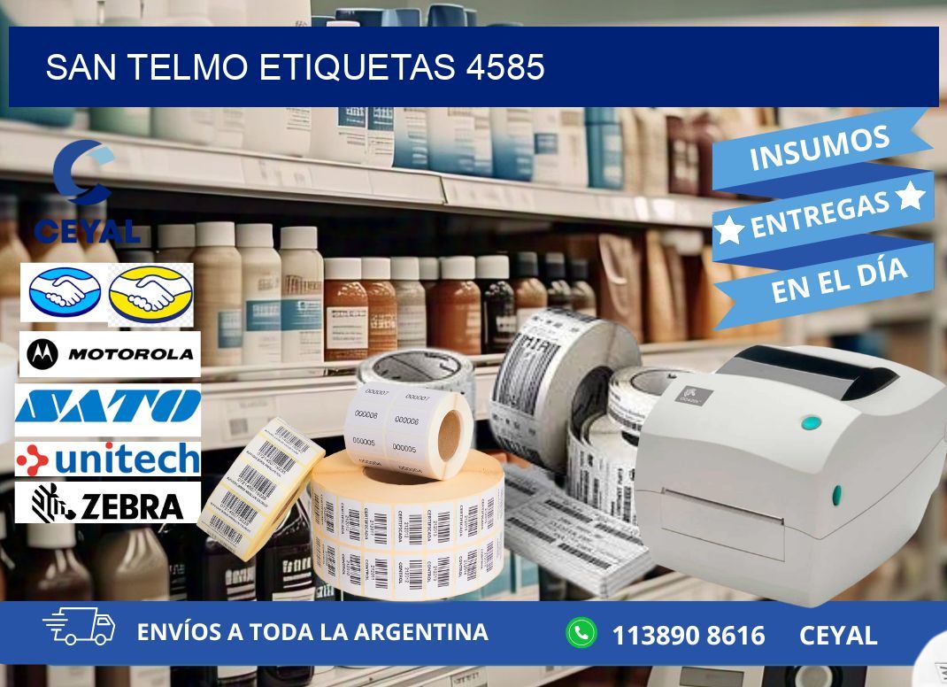 San Telmo etiquetas 4585