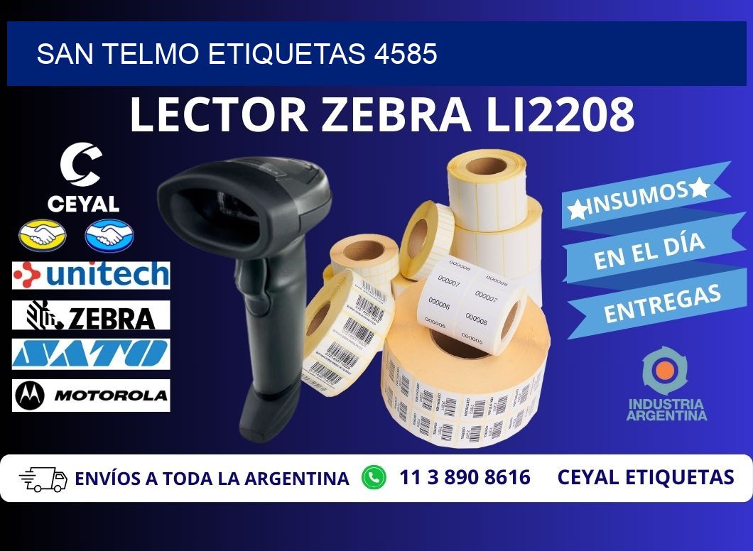 San Telmo etiquetas 4585