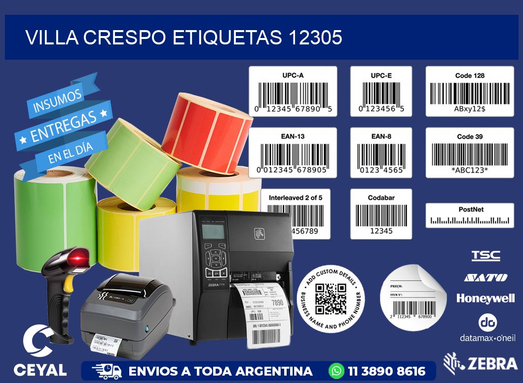 Villa Crespo etiquetas 12305