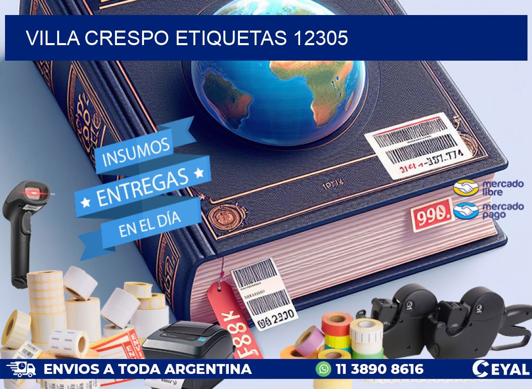 Villa Crespo etiquetas 12305
