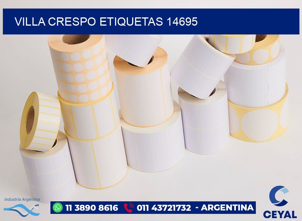 Villa Crespo etiquetas 14695