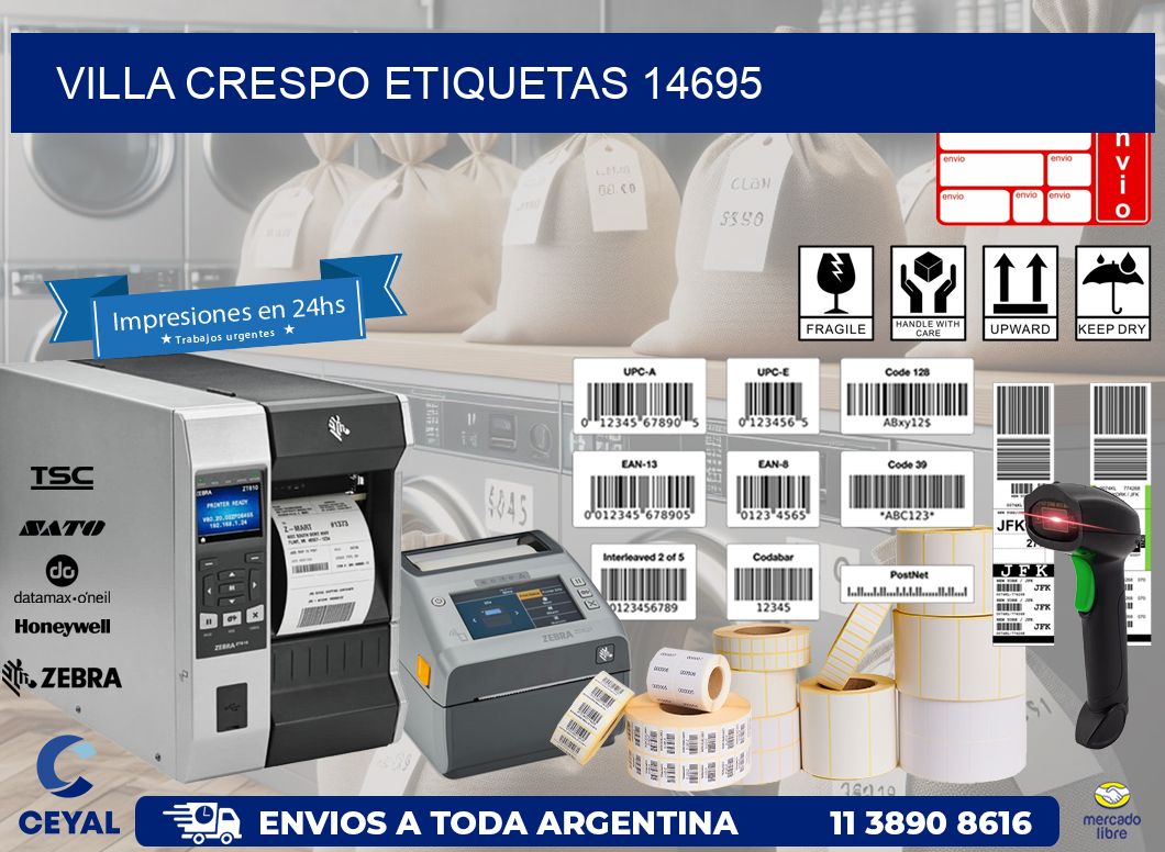 Villa Crespo etiquetas 14695