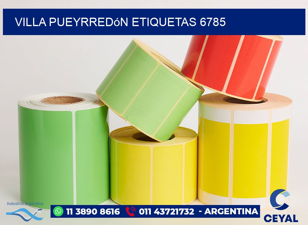 Villa Pueyrredón etiquetas 6785