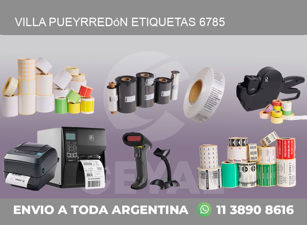 Villa Pueyrredón etiquetas 6785