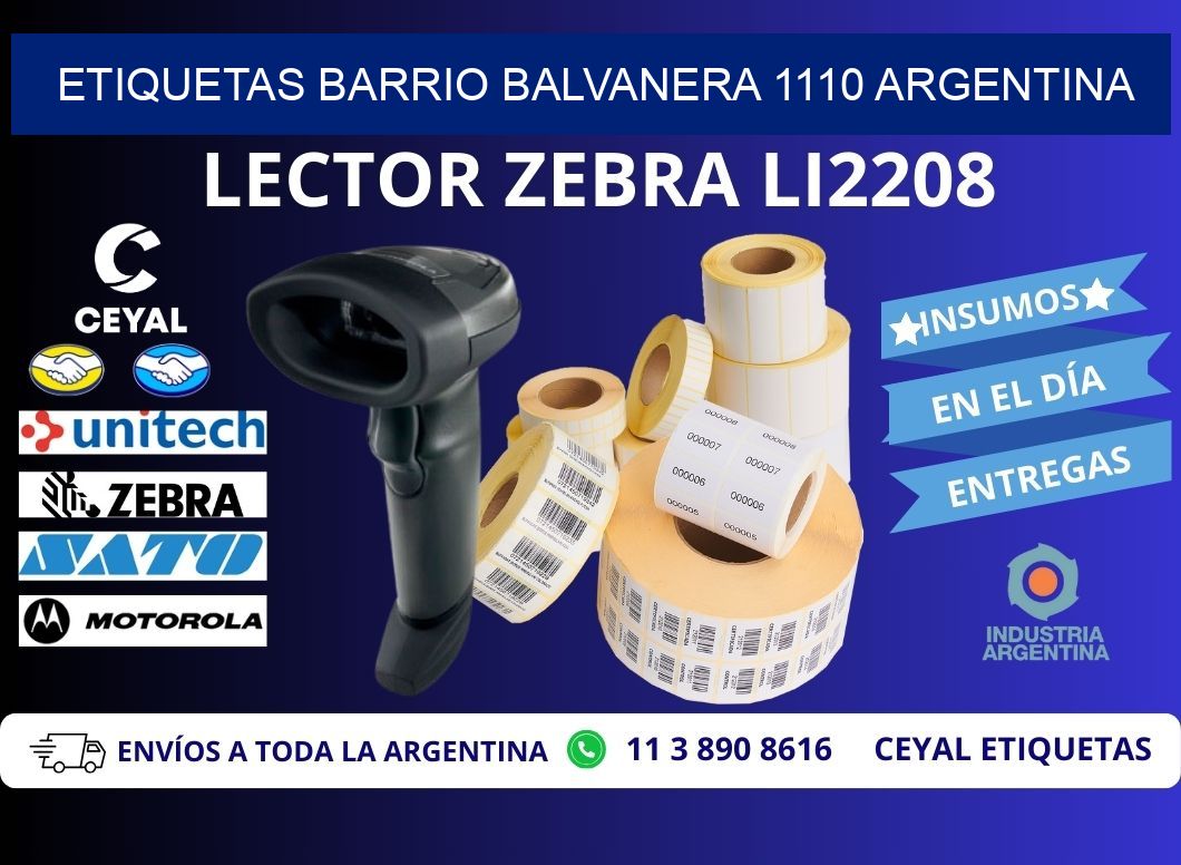 etiquetas barrio balvanera 1110 argentina