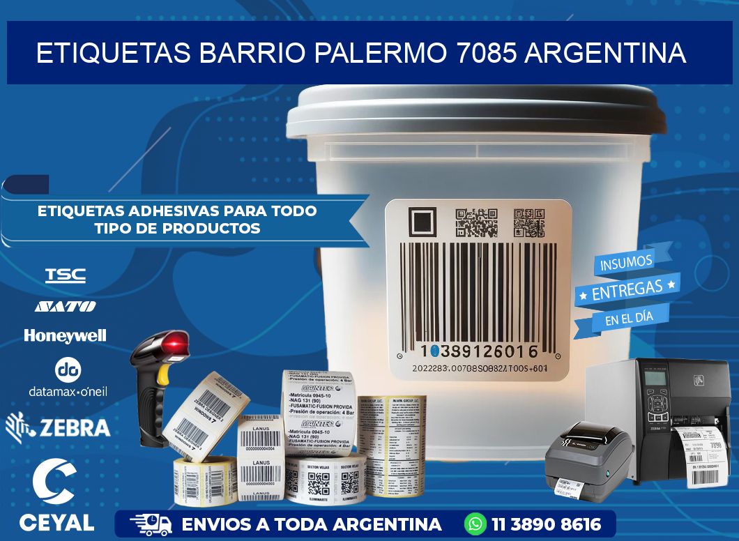 etiquetas barrio palermo 7085 argentina