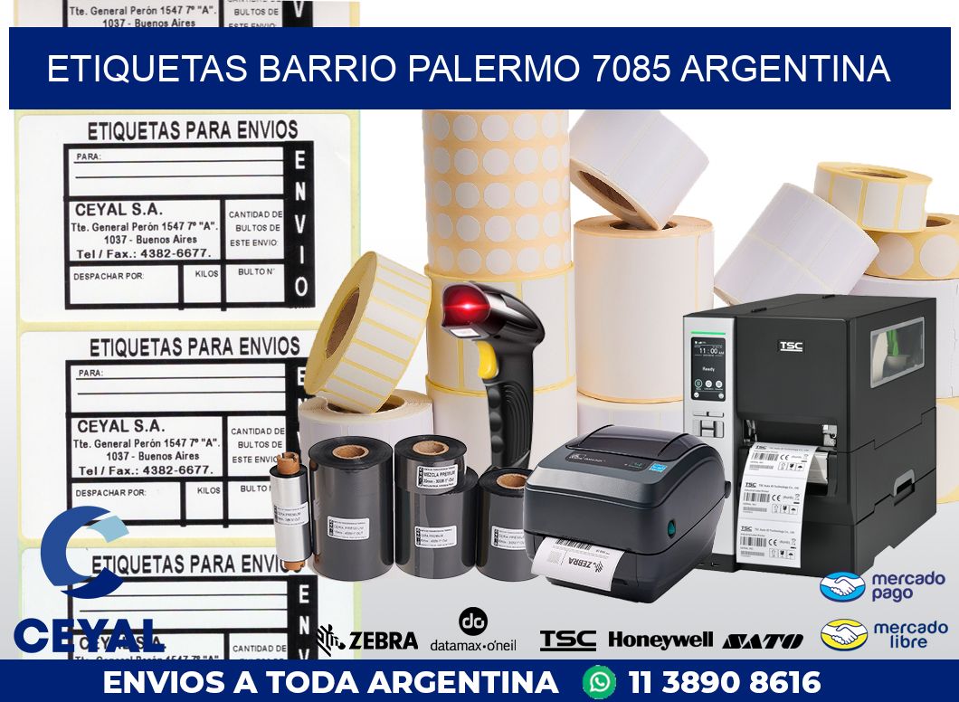 etiquetas barrio palermo 7085 argentina