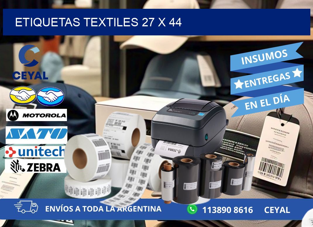 etiquetas textiles 27 x 44