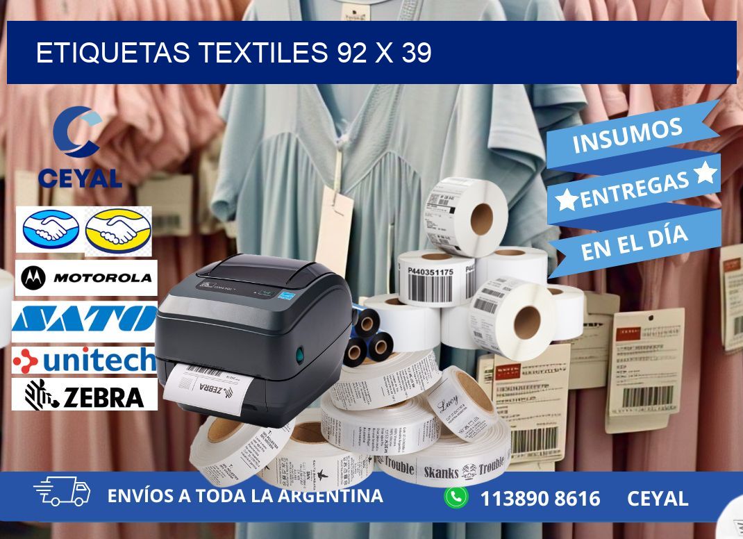 etiquetas textiles 92 x 39