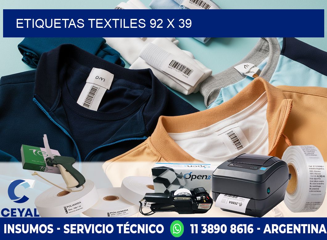 etiquetas textiles 92 x 39
