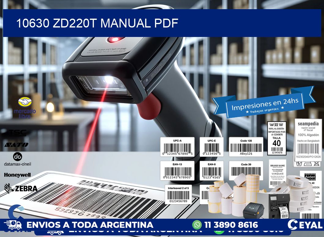 10630 ZD220t manual PDF
