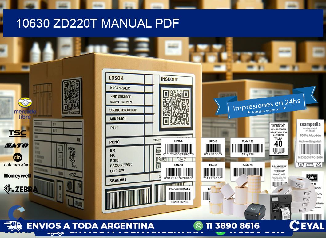 10630 ZD220t manual PDF