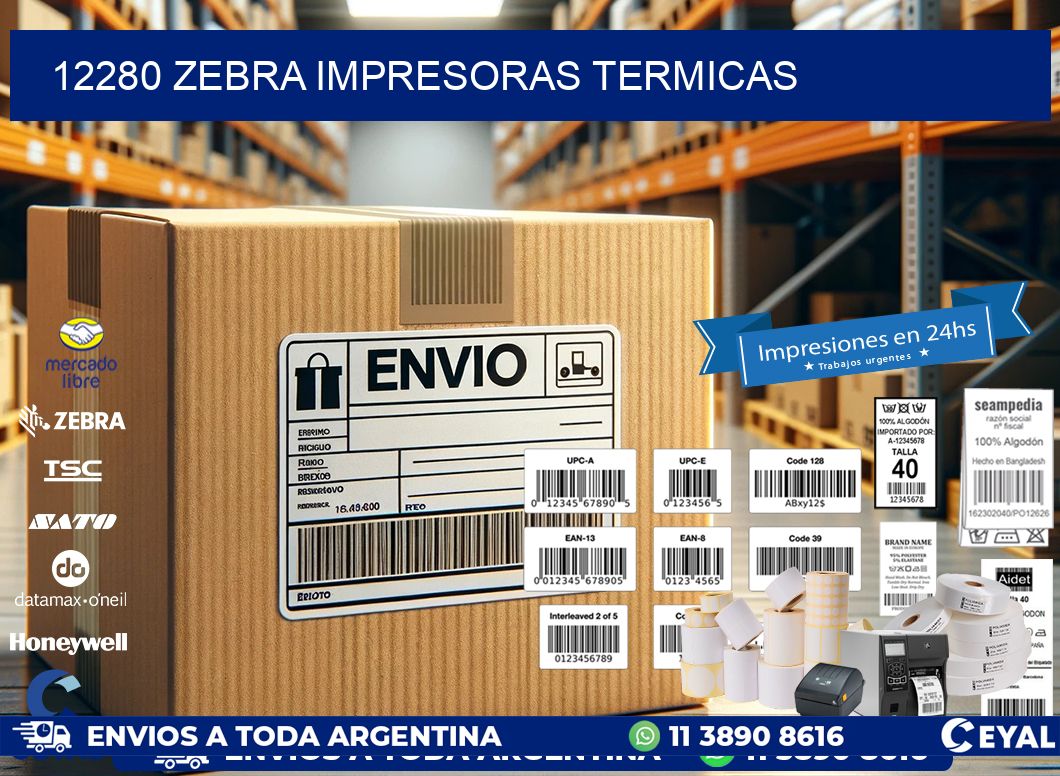 12280 Zebra impresoras termicas