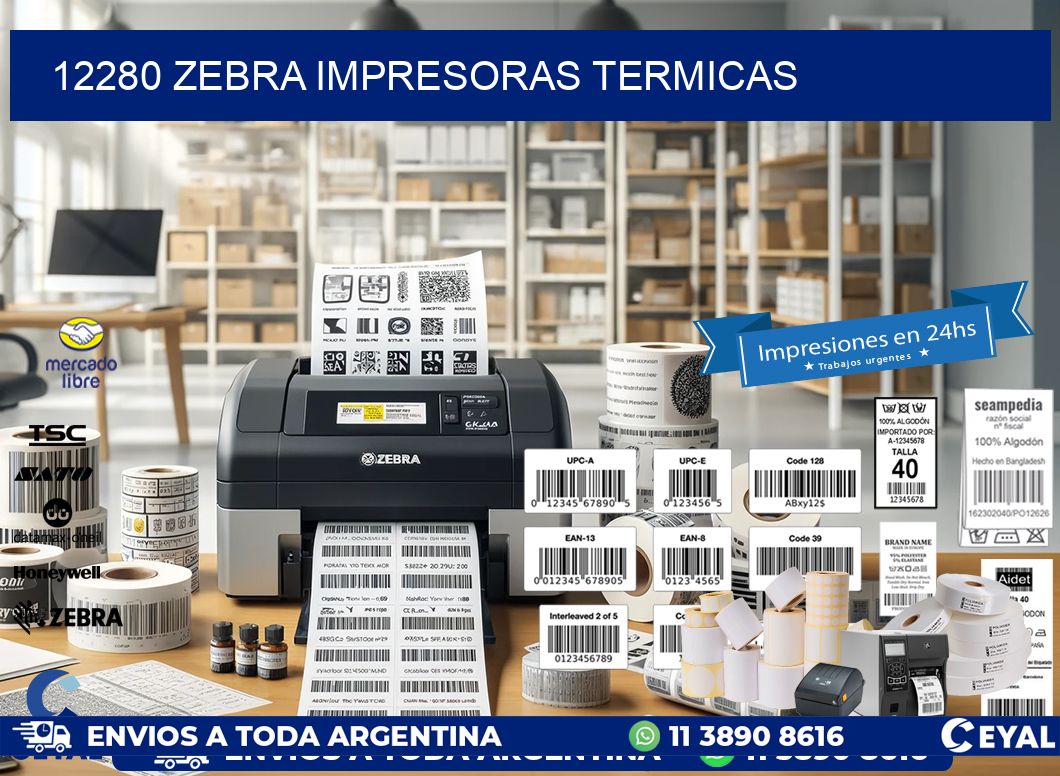 12280 Zebra impresoras termicas