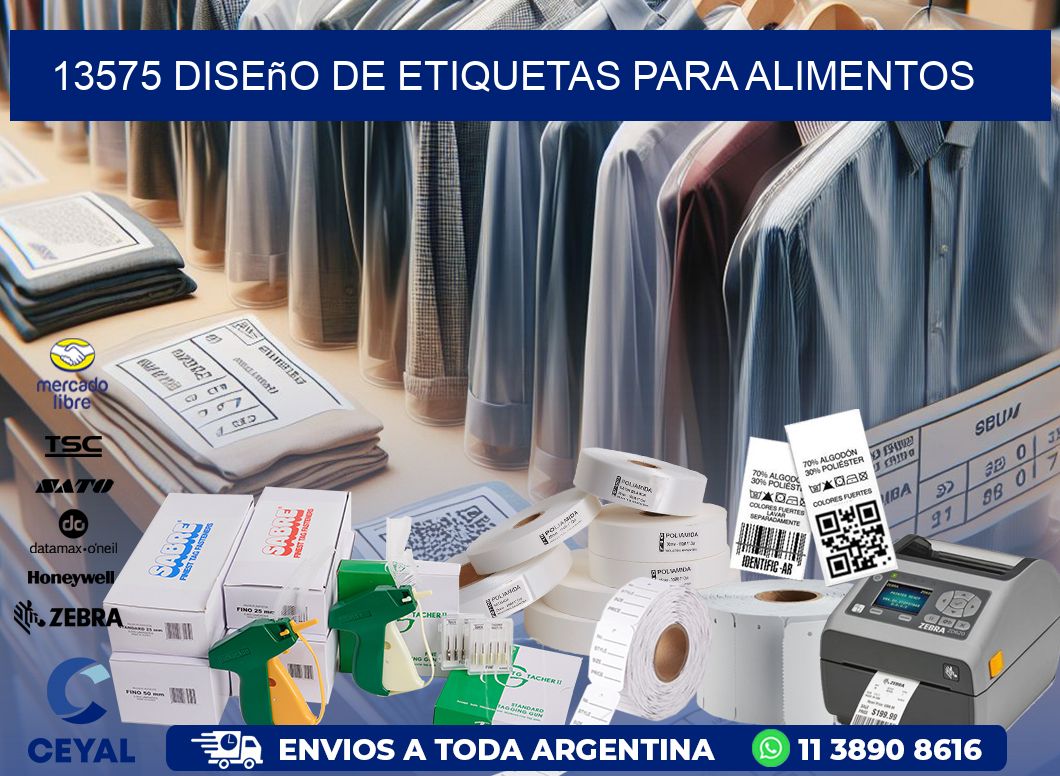 13575 Diseño de etiquetas para alimentos