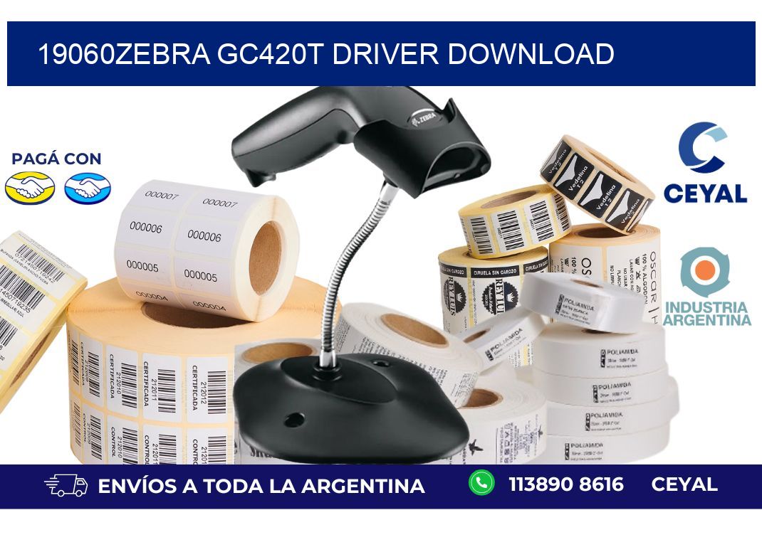 19060Zebra GC420t driver download