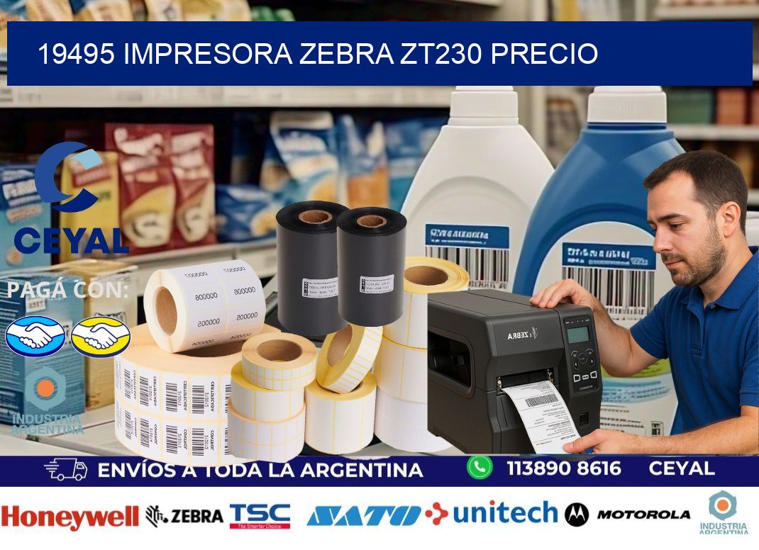 19495 Impresora Zebra ZT230 precio