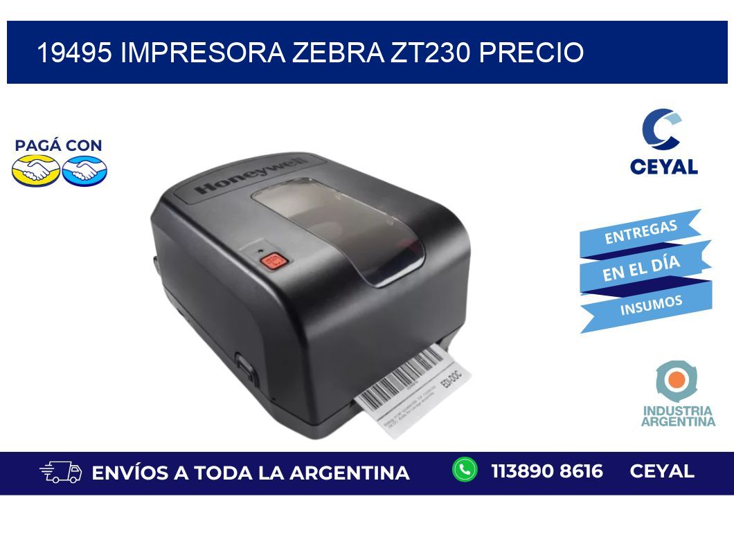 19495 Impresora Zebra ZT230 precio