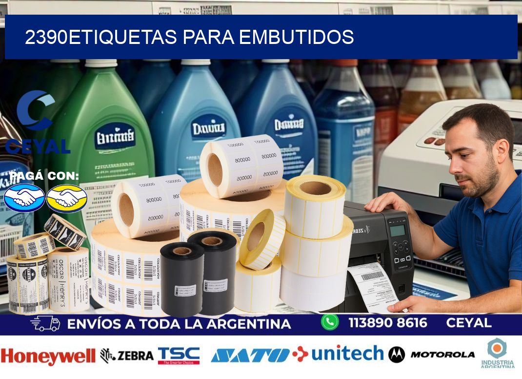 2390Etiquetas para embutidos