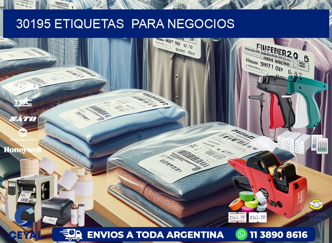 30195 etiquetas para negocios