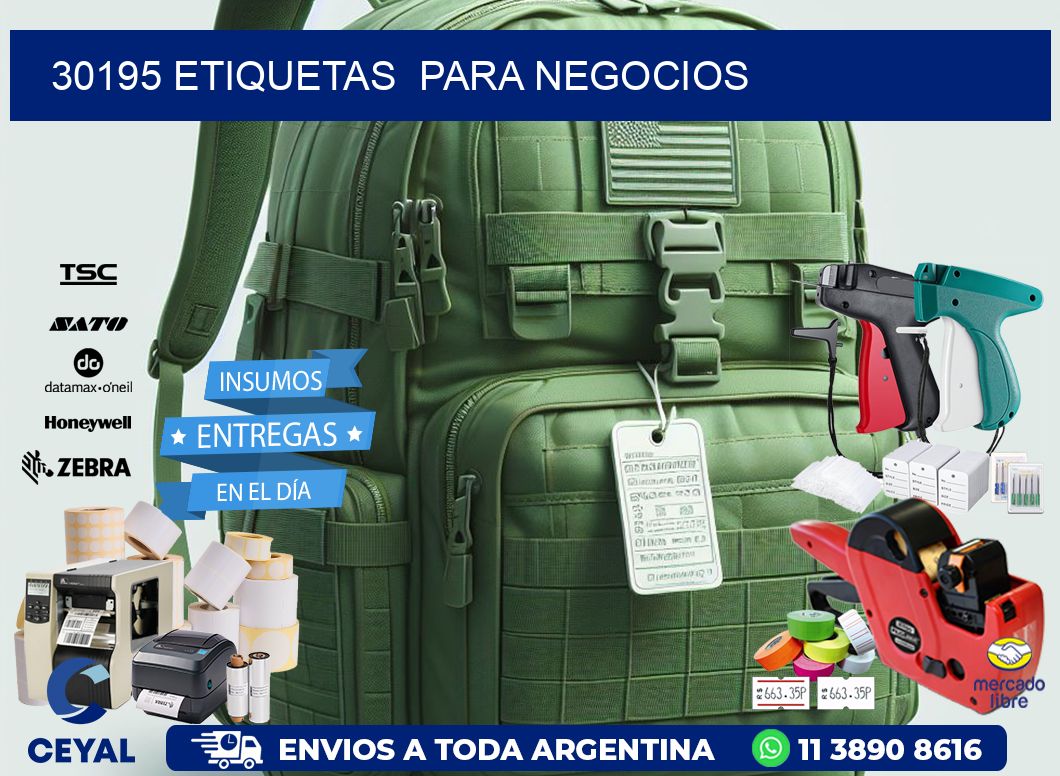 30195 etiquetas para negocios