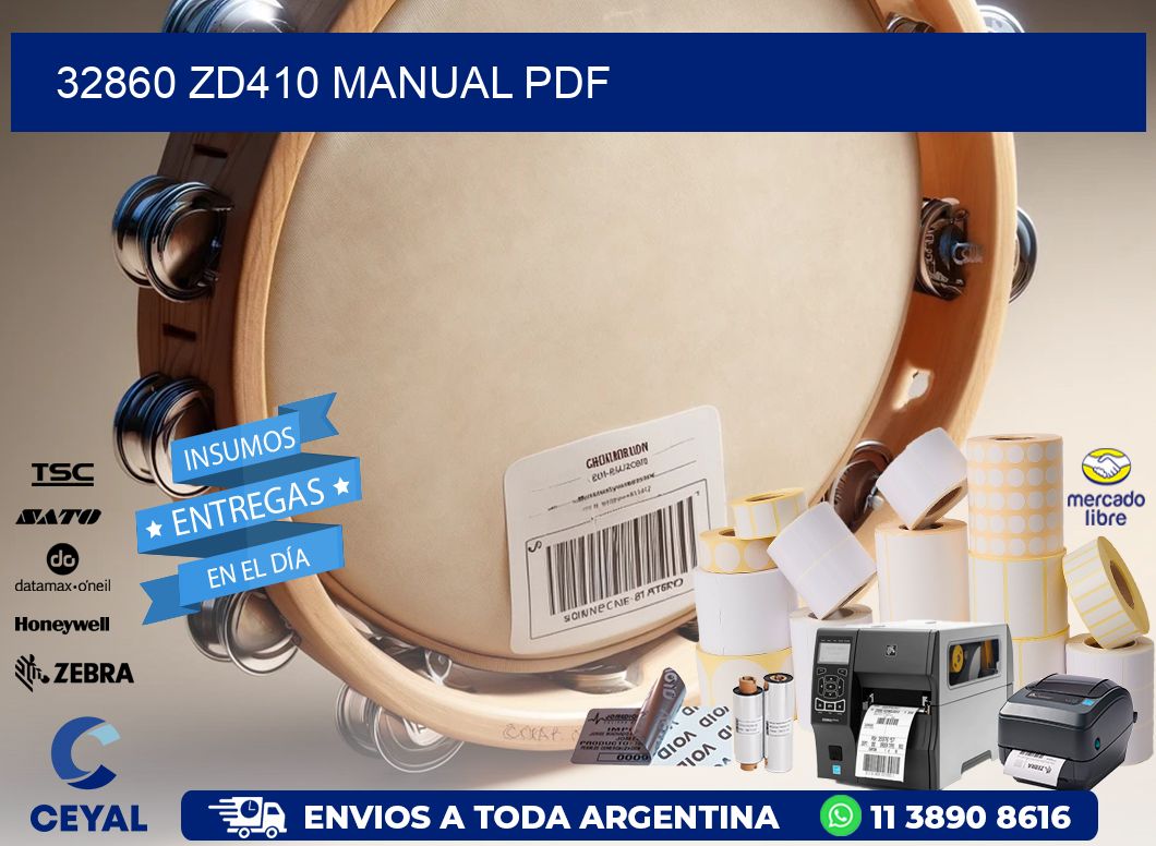32860 ZD410 manual PDF