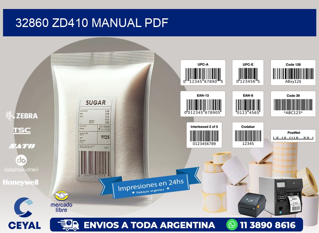 32860 ZD410 manual PDF