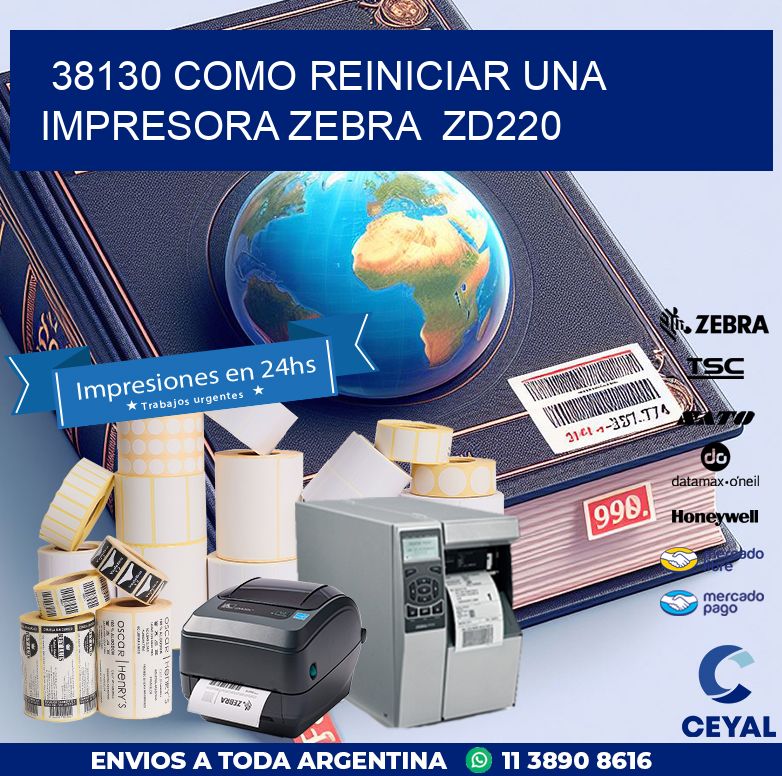 38130 Como reiniciar una impresora Zebra ZD220