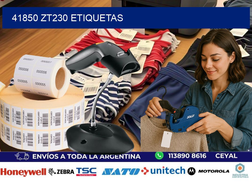 41850 ZT230 etiquetas