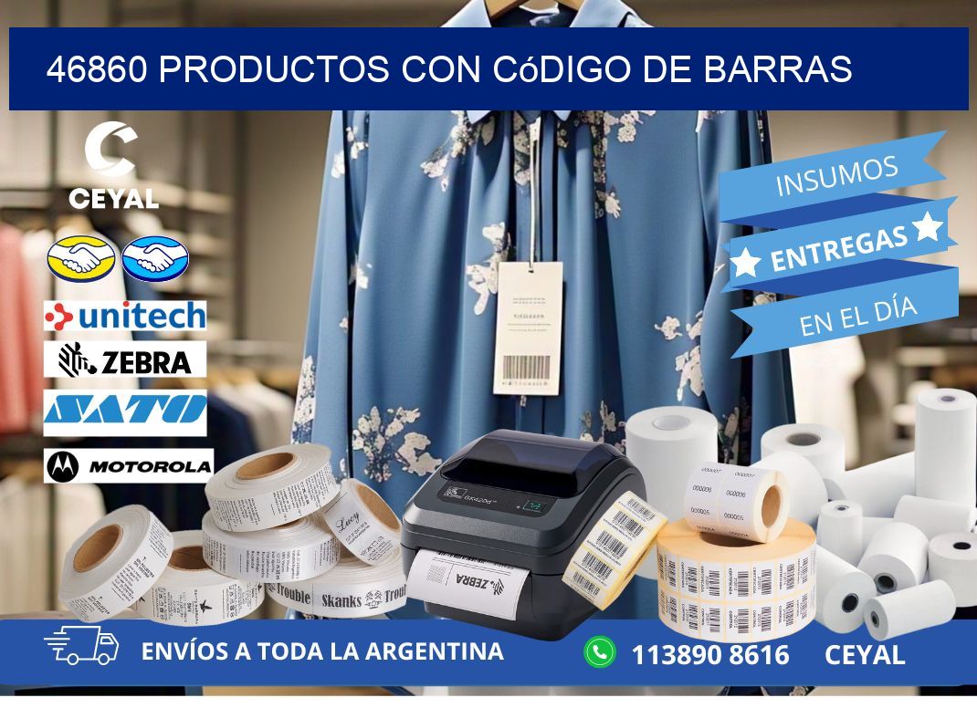 46860 Productos con código de barras